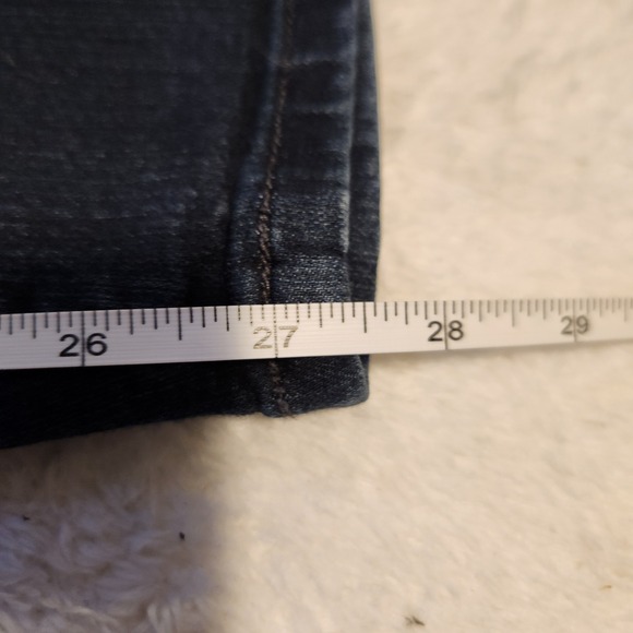 Torrid Super Stretch Jegging Dark Wash High Rise Triple Button Jeans 24T Tall - Picture 7 of 8